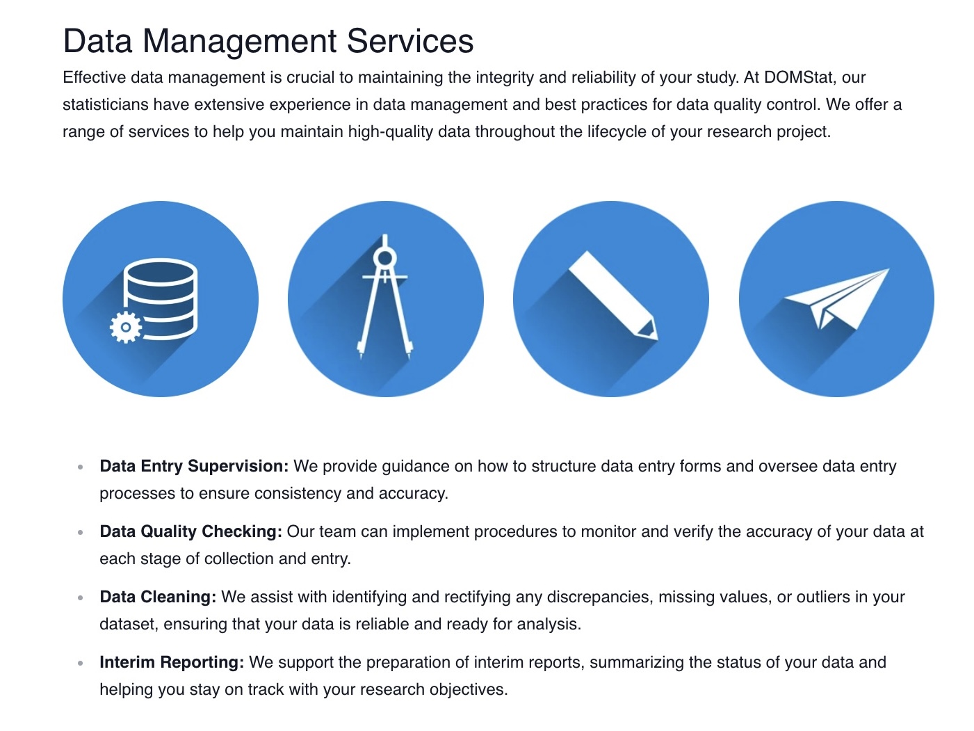 DOMStat Website