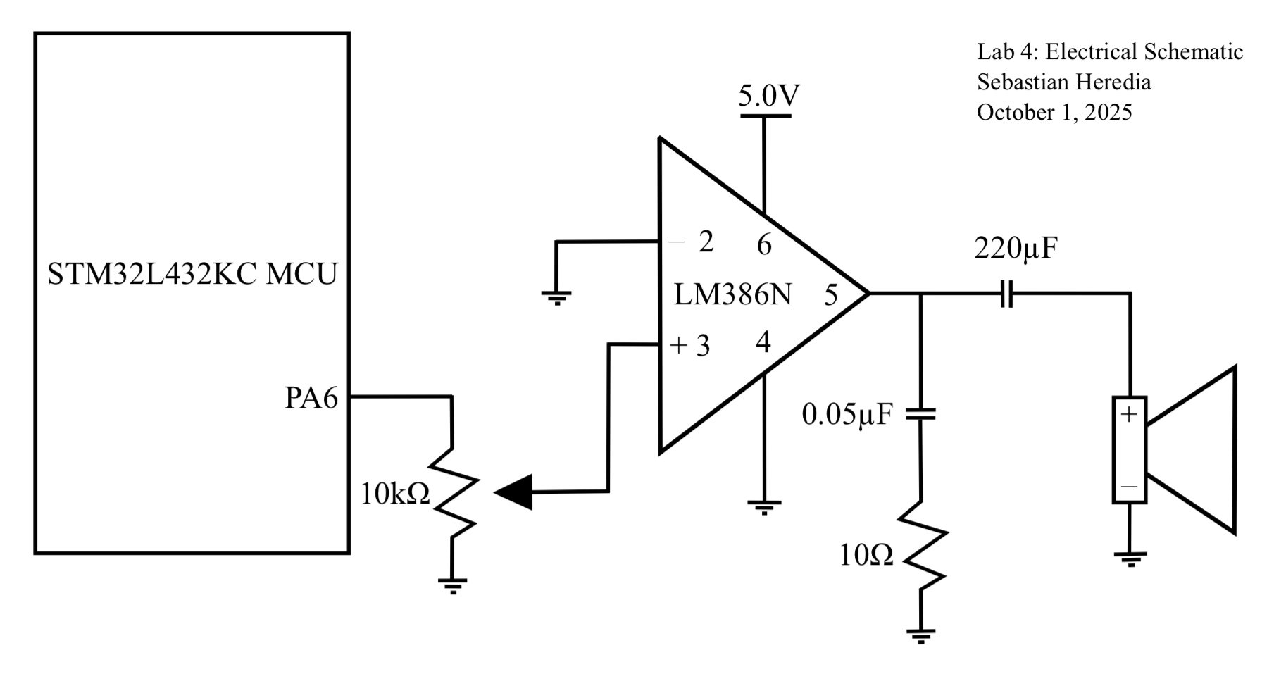 Lab 4 Schematic